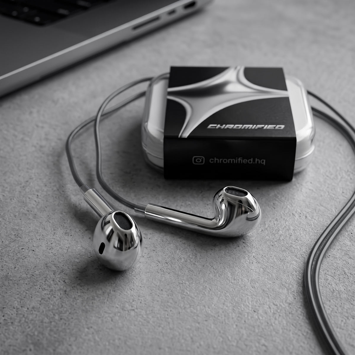 the earphones